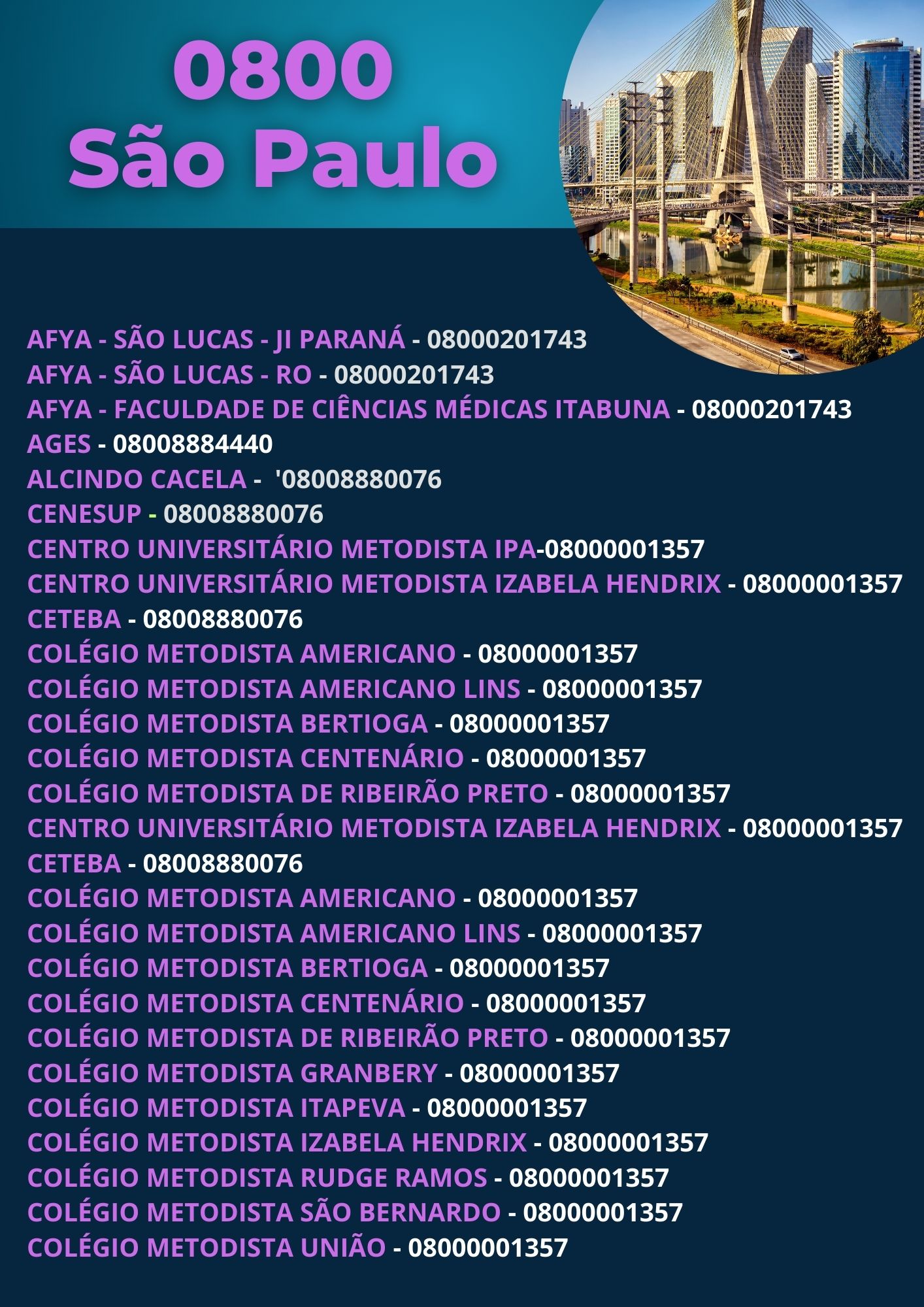 0800 Faculdades - Rio de Janeiro 2
