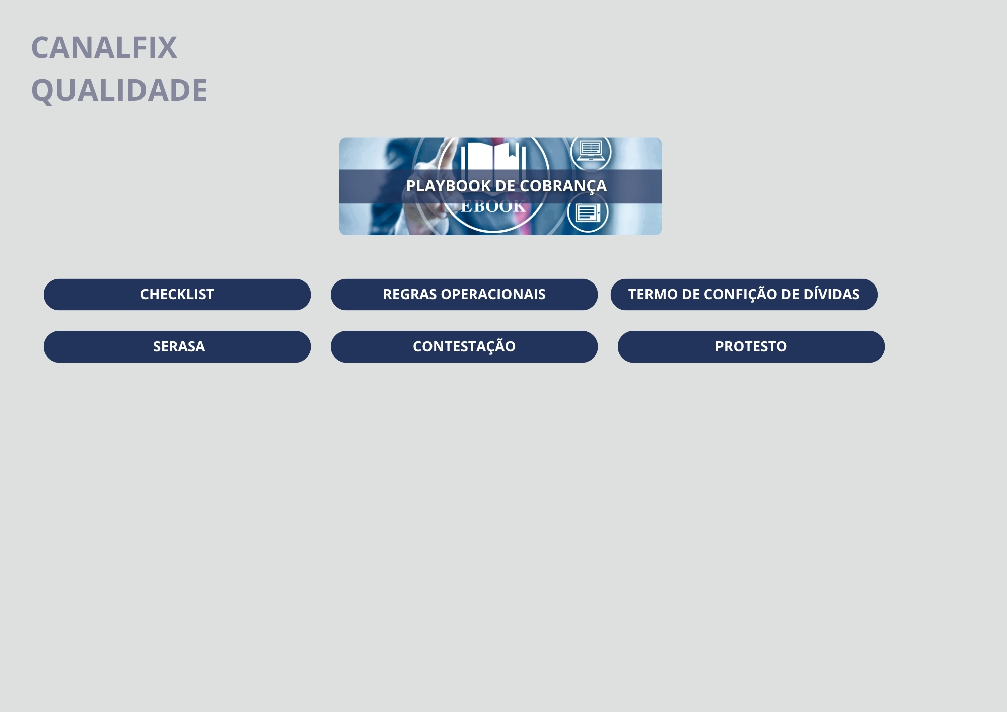 CanalFix Qualidade - Playbook de Cobrança